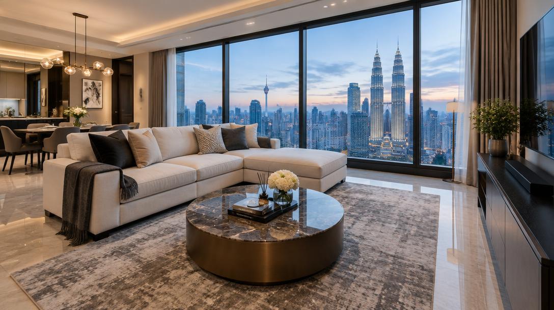 Kondo Mewah Pemandangan KLCC